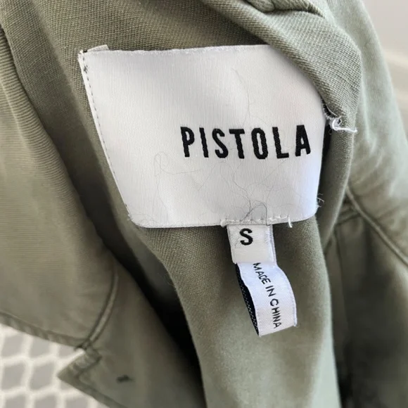 PISTOLA CAMILO STAR PRINT MILITARY JACKET SIZE S! - Picture 2 of 8